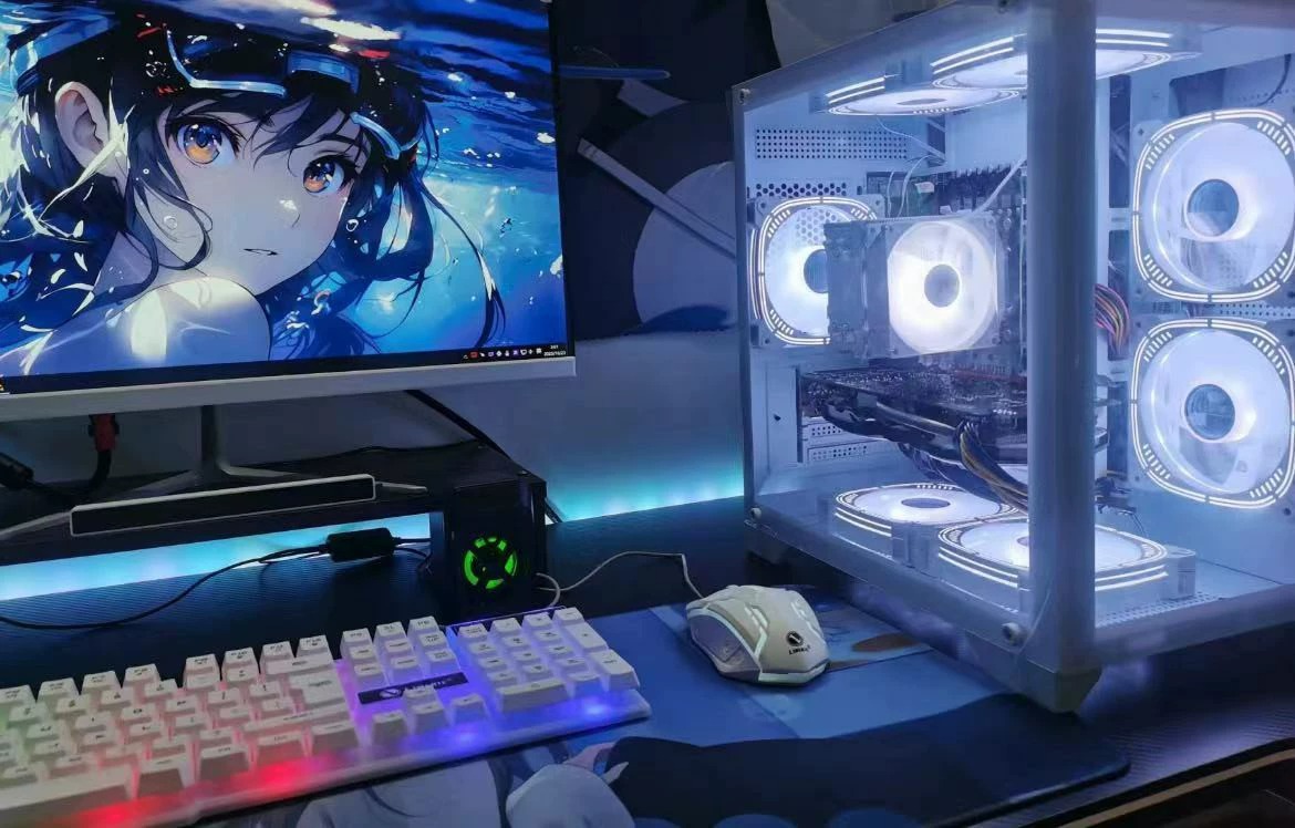 原价六千多！个人自用电脑转让24年顶配电脑台式主机 160万跑分 高配台式电脑全套 游戏电脑主机 电商台式机。吃鸡全套。组装高端机 不讲价 不讲价 不讲价！